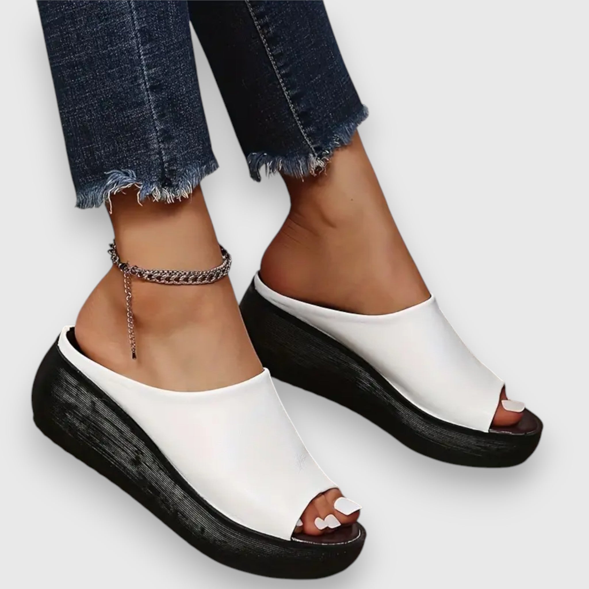 Amelie – Miękkie Sandały z Sztucznej Skóry