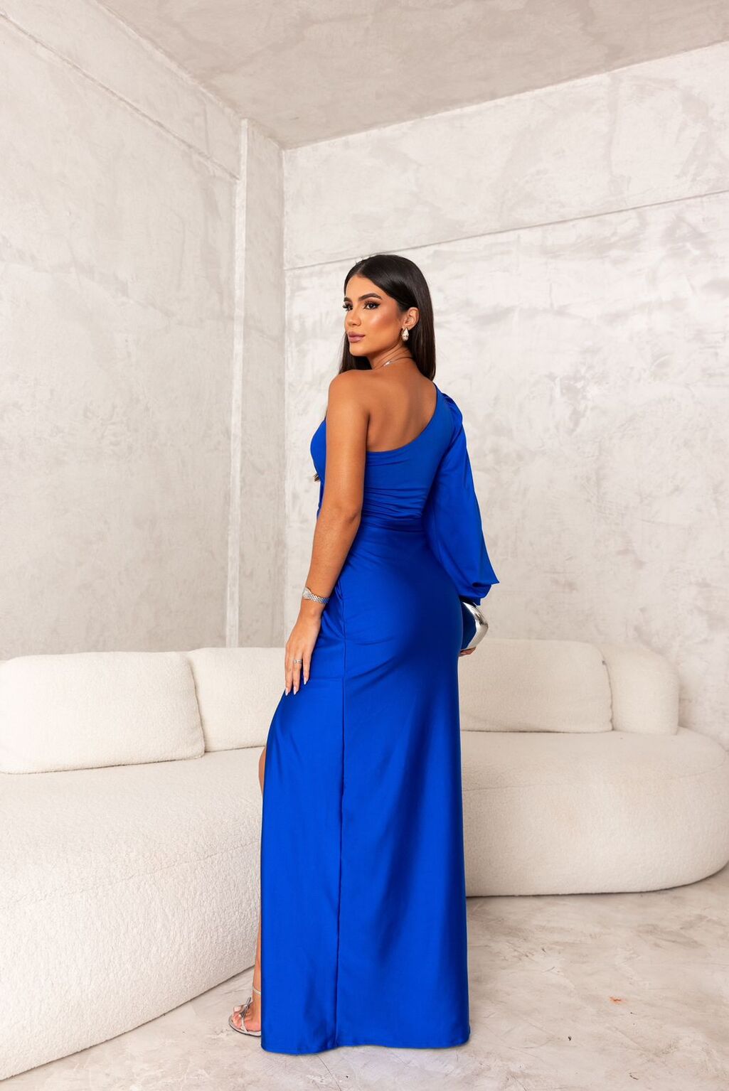 Milani - Ponadczasowa Elegancka Maxi Sukienka