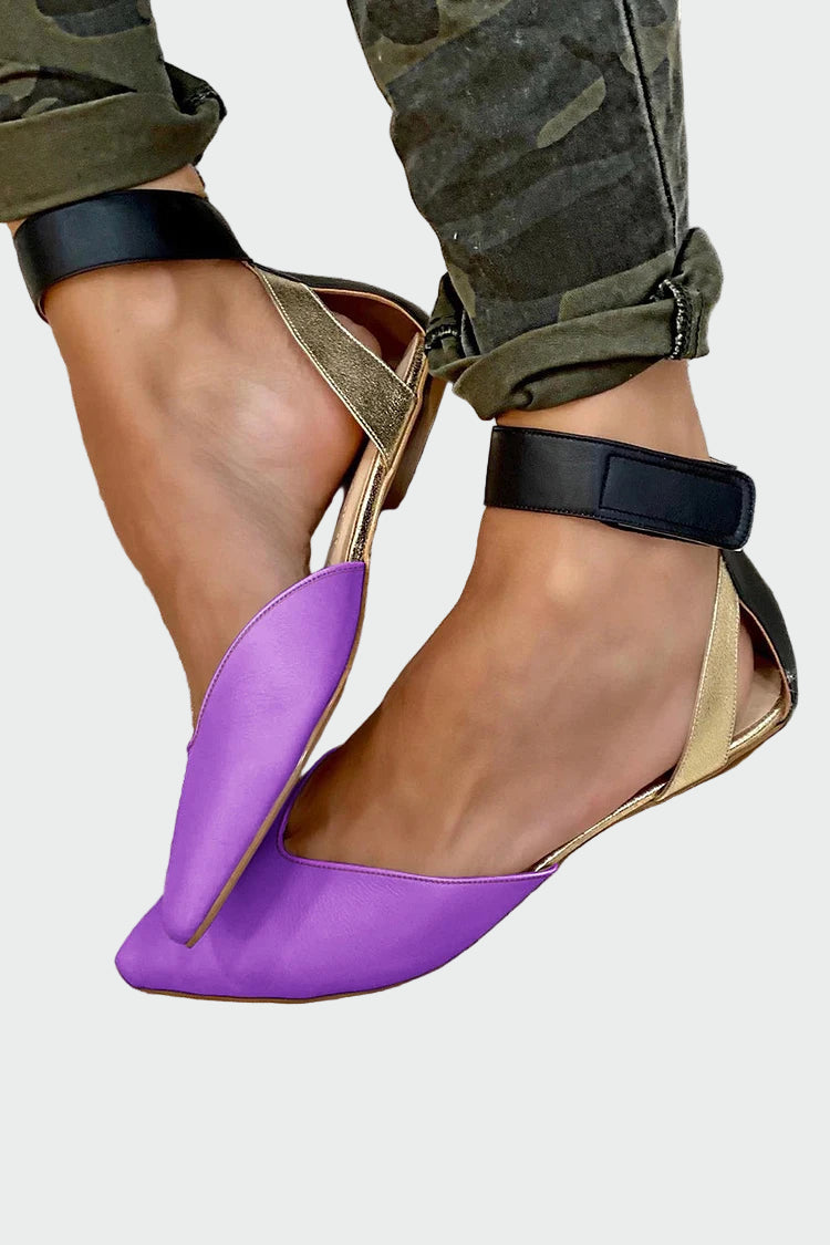 Élan | Baleriny z paskiem na kostkę