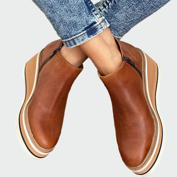 Botki skórzane Inca