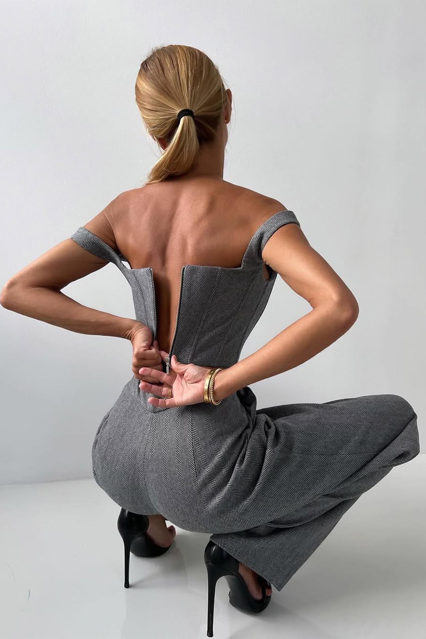 Dolce™ - Trzyczęściowy zestaw z podwójnym żakietem