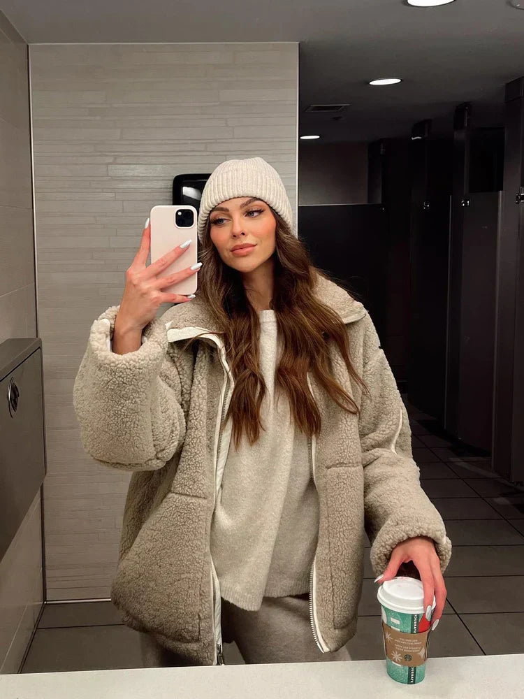 Anastasia | Miękka ciepła kurtka zimowa